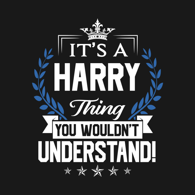 Harry Things TShirt - Unique Name Gift Shirt IYT